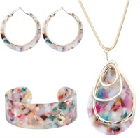 (new) Drperfect Acrylic Jewelry Set for Women