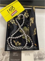 QVC HONORA COLLECTION PEARL STRAND W/ BOX