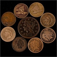 Coin United States Copper Type Coins