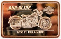 Coin Harley Davidson's Duo-Glide .999 Bar