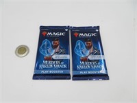 2 booster pack Magic The Gathering , Murders at