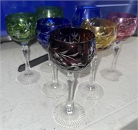 7-COLORED STEMWARE