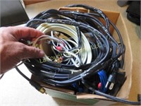 many electronics cords cables assorted