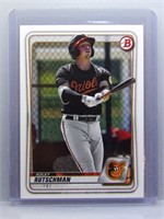 Adley Rutschman 2020 Bowman Rookie