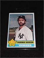 1976 Topps Thurmam Munson Yankees