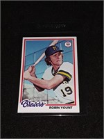 1978 topps Robin Yount Brewers