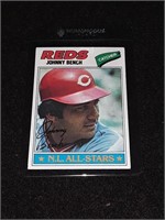 1977 Topps Johnny Bench Reds
