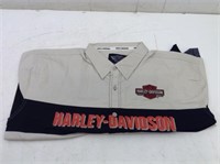 Harley Davidson Short Sleeve Shirt w/ Collar  2XL