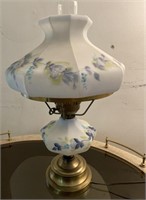 Hand Painted Floral Table Lamp