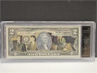 Kennedy $2 First Black Chief Justice Note