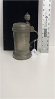 1 L Bohemian 18th century pewter stein made in