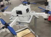 Large drone with stand