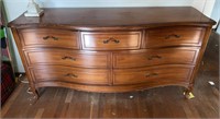 Vintage Dixie Mahogany French Provincial Chest