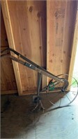 Primitive Wooden Hand Plow