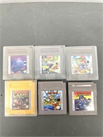 Set Of 6 Gameboy Games - 

Tetris
Ducktales