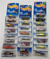 (J) 23 Hot Wheels cars