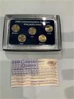 2004 commemorative quarters P mint