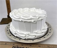 Longaberger Miniature cake plate with