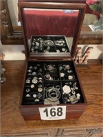 Jewelry box With Costume Jewelry