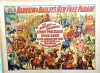 BARNUM & BAILEY'S NEW FREE PARADE POSTER