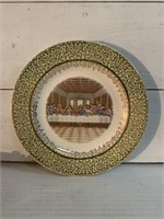 “The Last Supper" Decorative Plate by Hancock Co.