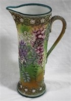 Nippon Moriage hand painted tankard