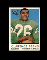 1959 Topps #8 Clarence Peaks EX-MT to NRMT+