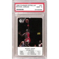 1988 Fournier Estrellas Michael Jordan Psa 9