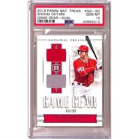 2018 Nat. Treasures Shohei Ohtani Rc Jersey Psa10