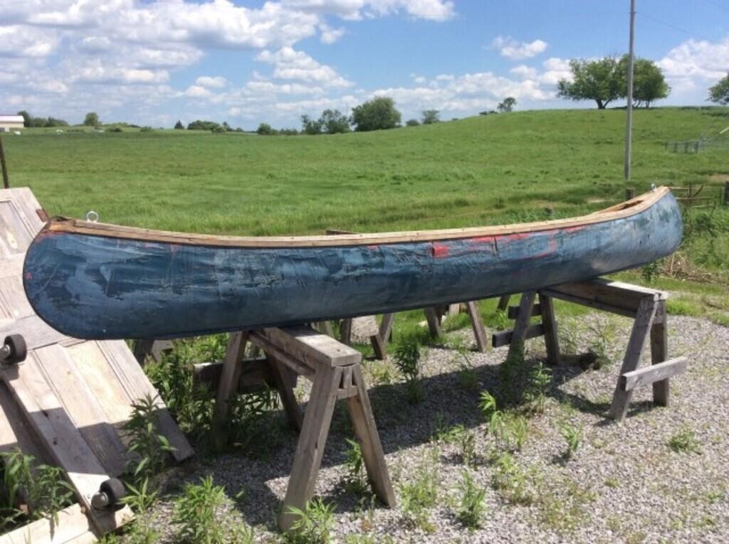 cedar strip canoe, needs some tlc