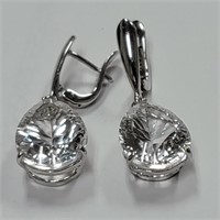 $400 Silver Amethyst Earrings