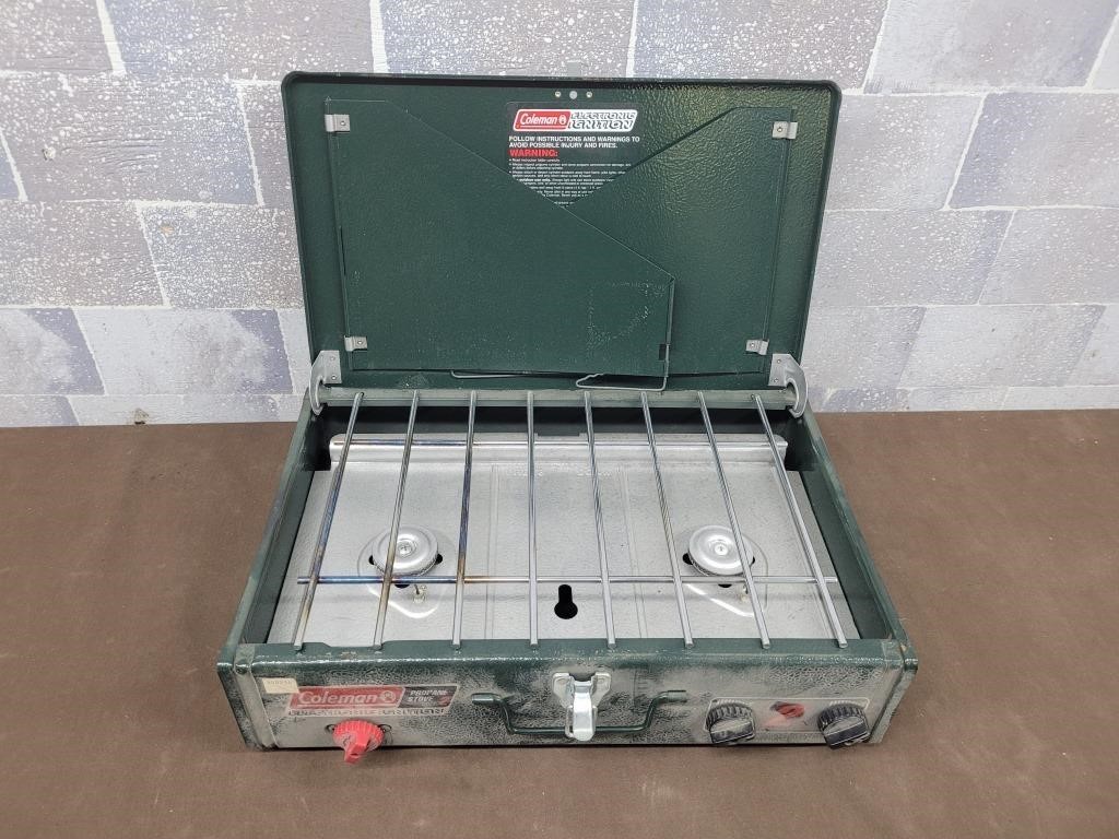 Coleman propane stove