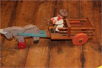 Vintage wooden toy