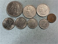 Coins from Venezuela