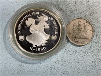 United Arab Emirates coins including silver