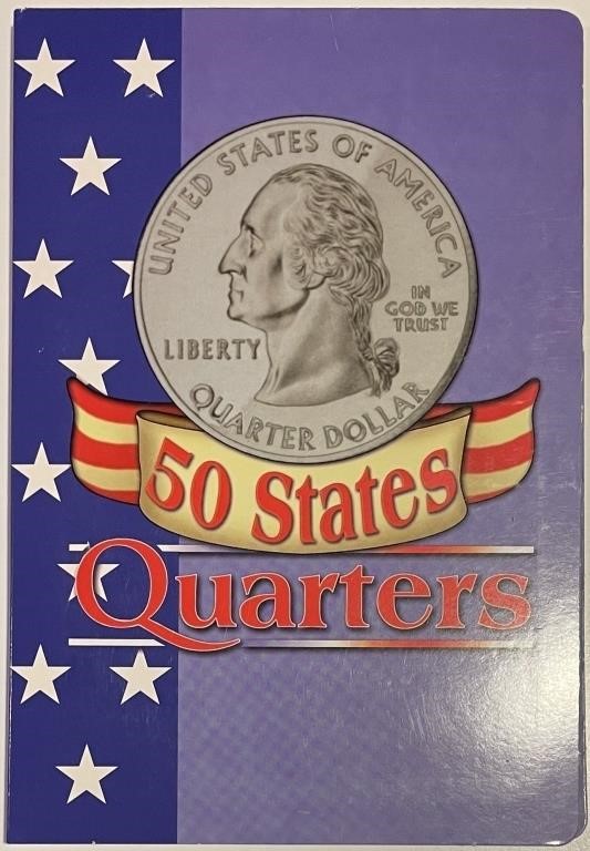 50 State Quarter Book - all UNC