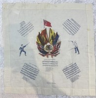 WWI Printed Allie Silk Cloth