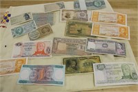 LARGE LOT OF FOREIGN NOTES