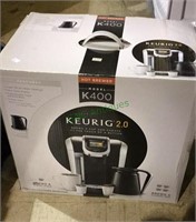 Keurig, model K 400 Keurig 2.0 coffee maker,