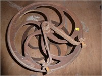 Cast Iron Reel Wheel