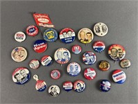 Early 20th Century Political Pinbacks