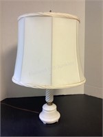 Milk Glass Table Lamp