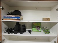 CONTENTS OF TWO SHELVES