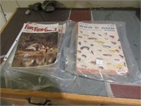 TWO BAGS VINTAGE HUNTING/ FISHING MAGAZINES