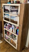 Custom Barnwood Cabinet No Contents Included