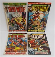 1972, 1973 MARVEL Red Wolf Comic Books
