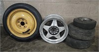 Bridgestone Tracompa 2 T125/90D16 Tire on 17" 5