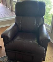 Brown Lazy Boy Leather Recliner