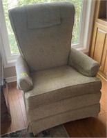 Ethan Allen Cream Colored Rocking Chair