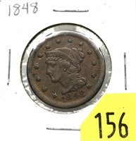 1848 U.S. Large cent